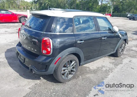 2013 Mini Countryman Cooper S z USA, uszkodzony, nr VIN WMWZC3C5XDWP24270